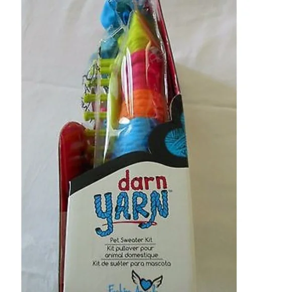 DARN YARN Pet Sweater Kit Pre-Teen Hobby - Picture 3 of 6